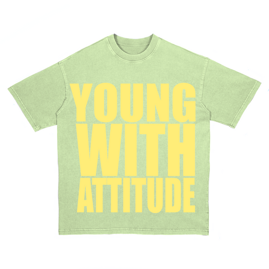 YWA pistach lime Tee